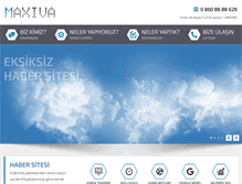 Tablet Screenshot of maxiva.net